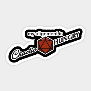 Feeling Chaotic Sticker